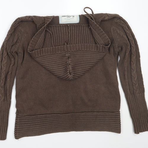f browns Womens Brown   Pullover Hoodie Size 12
