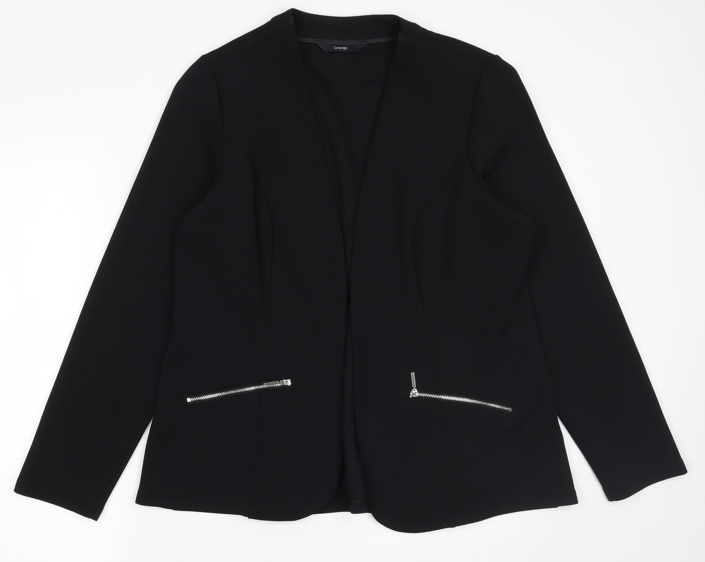 George Womens Black   Jacket Blazer Size 18