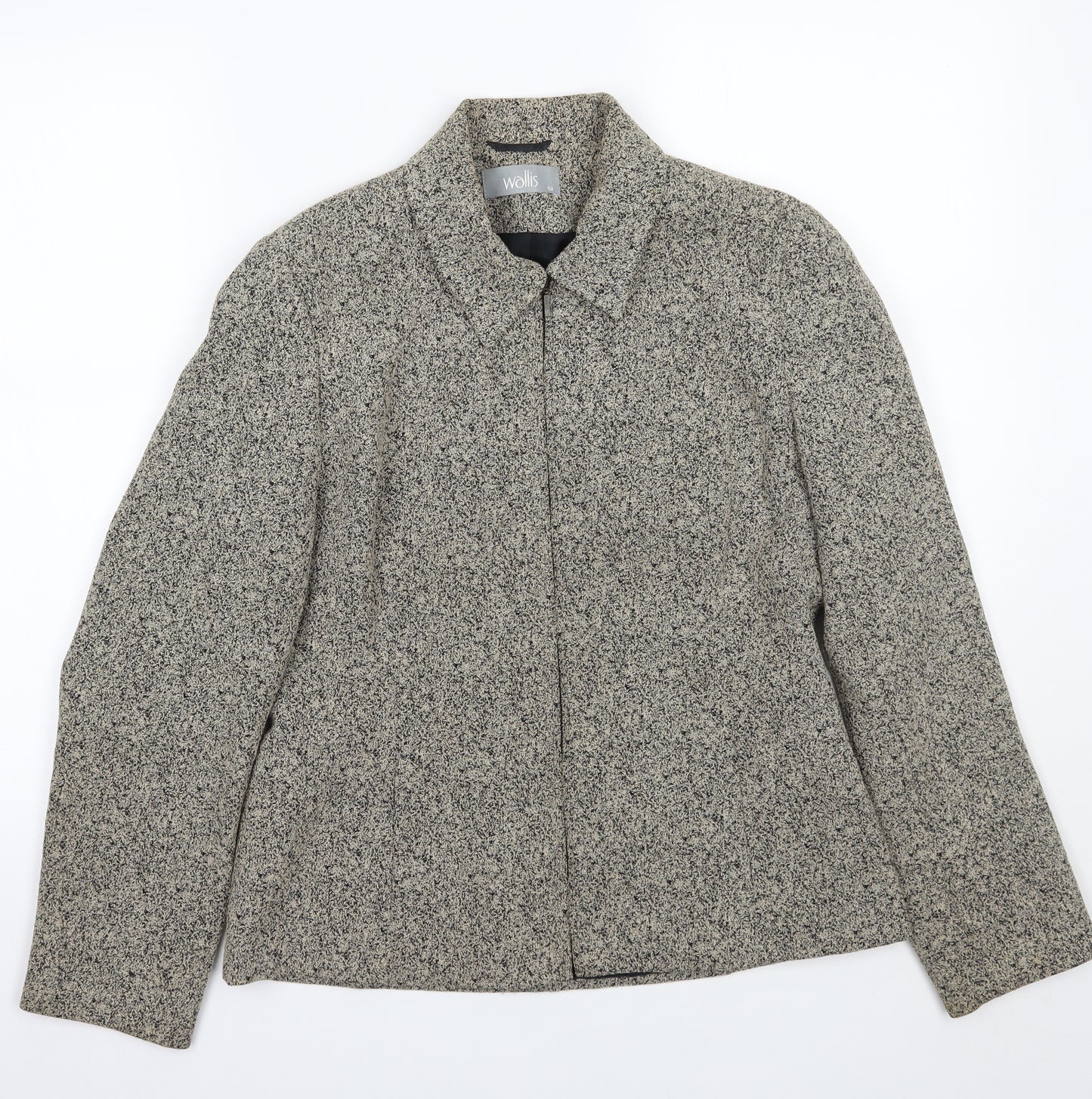 Wallis Womens Beige   Jacket Coat Size 10