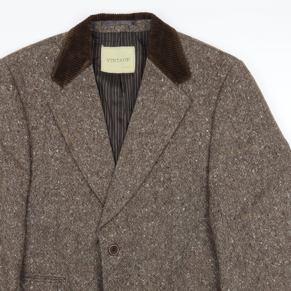 Vintage gibson Mens Beige   Jacket Suit Jacket