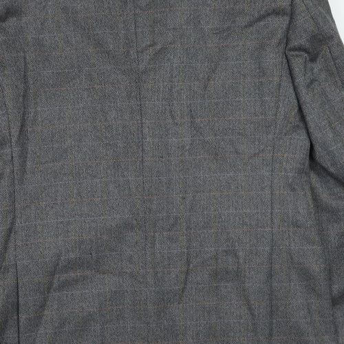 Brook t Mens Grey   Jacket Suit Jacket
