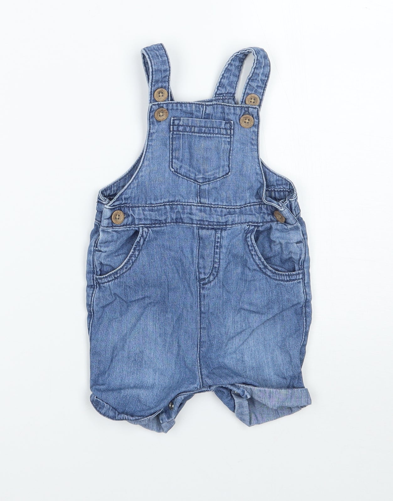 TU Baby Blue   Dungaree One-Piece Size 3-6 Months