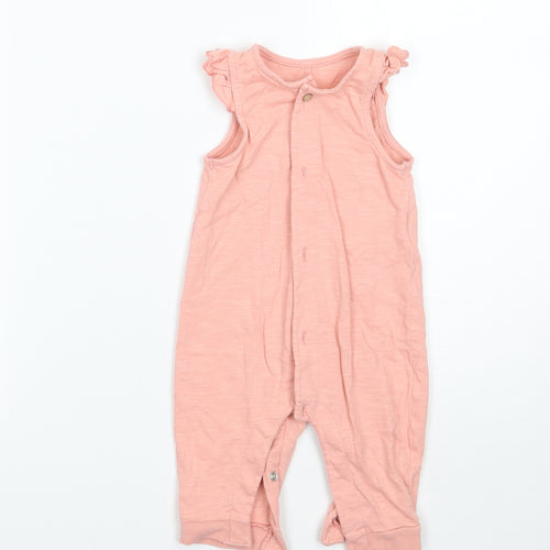 TU Girls Pink   Babygrow One-Piece Size 3-6 Months