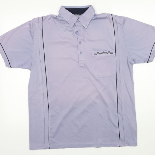 The classic shirt company Mens Purple    T-Shirt Size L