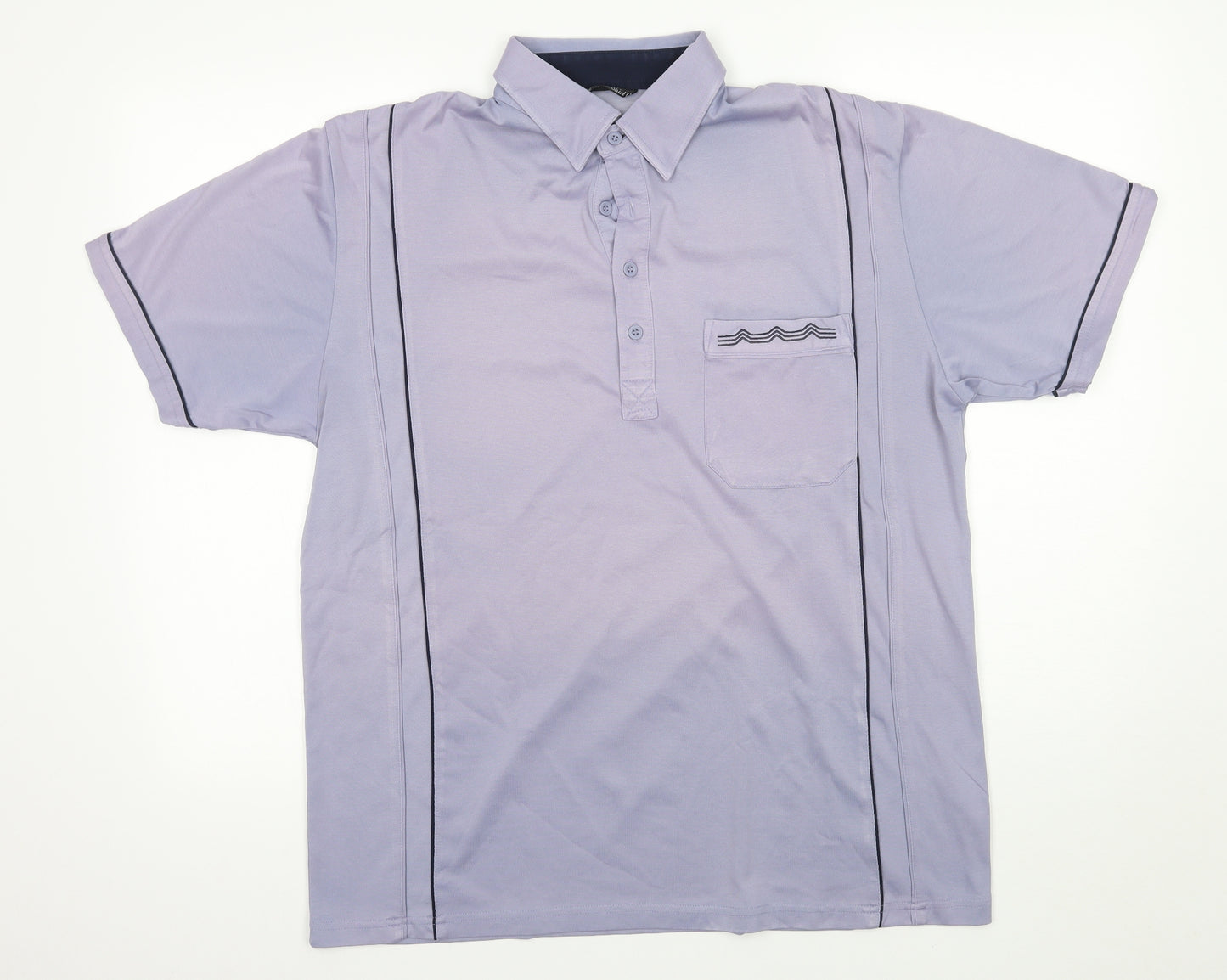 The classic shirt company Mens Purple    T-Shirt Size L