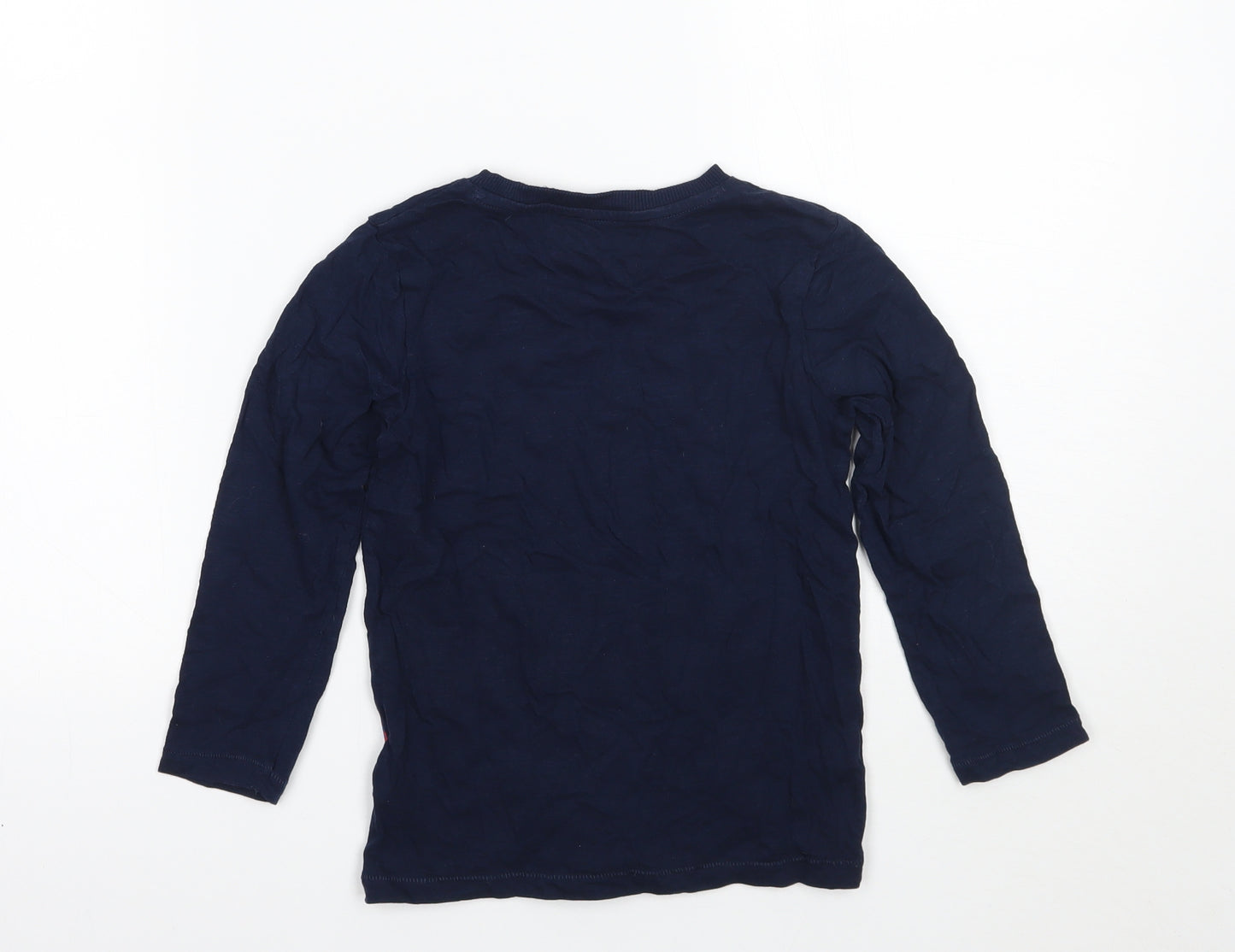 Marks and Spencer Boys Blue   Basic T-Shirt Size 3-4 Years