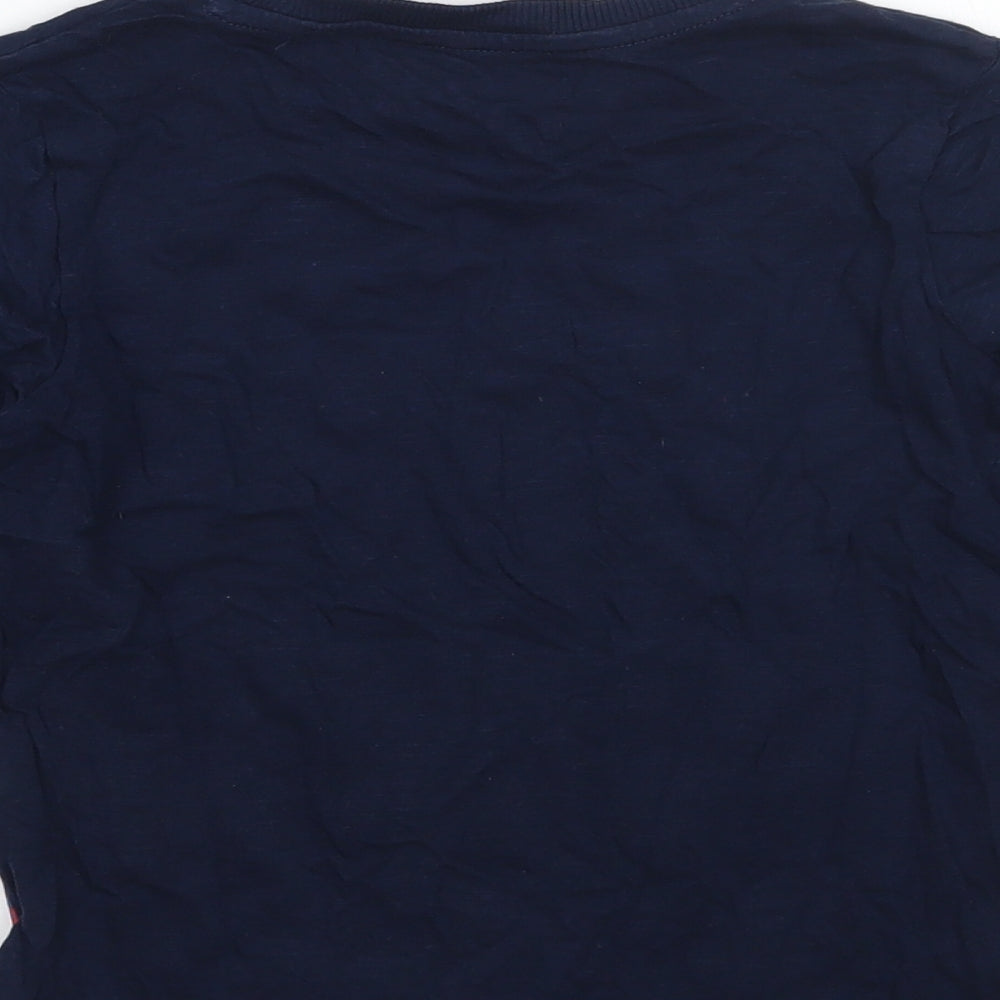 Marks and Spencer Boys Blue   Basic T-Shirt Size 3-4 Years