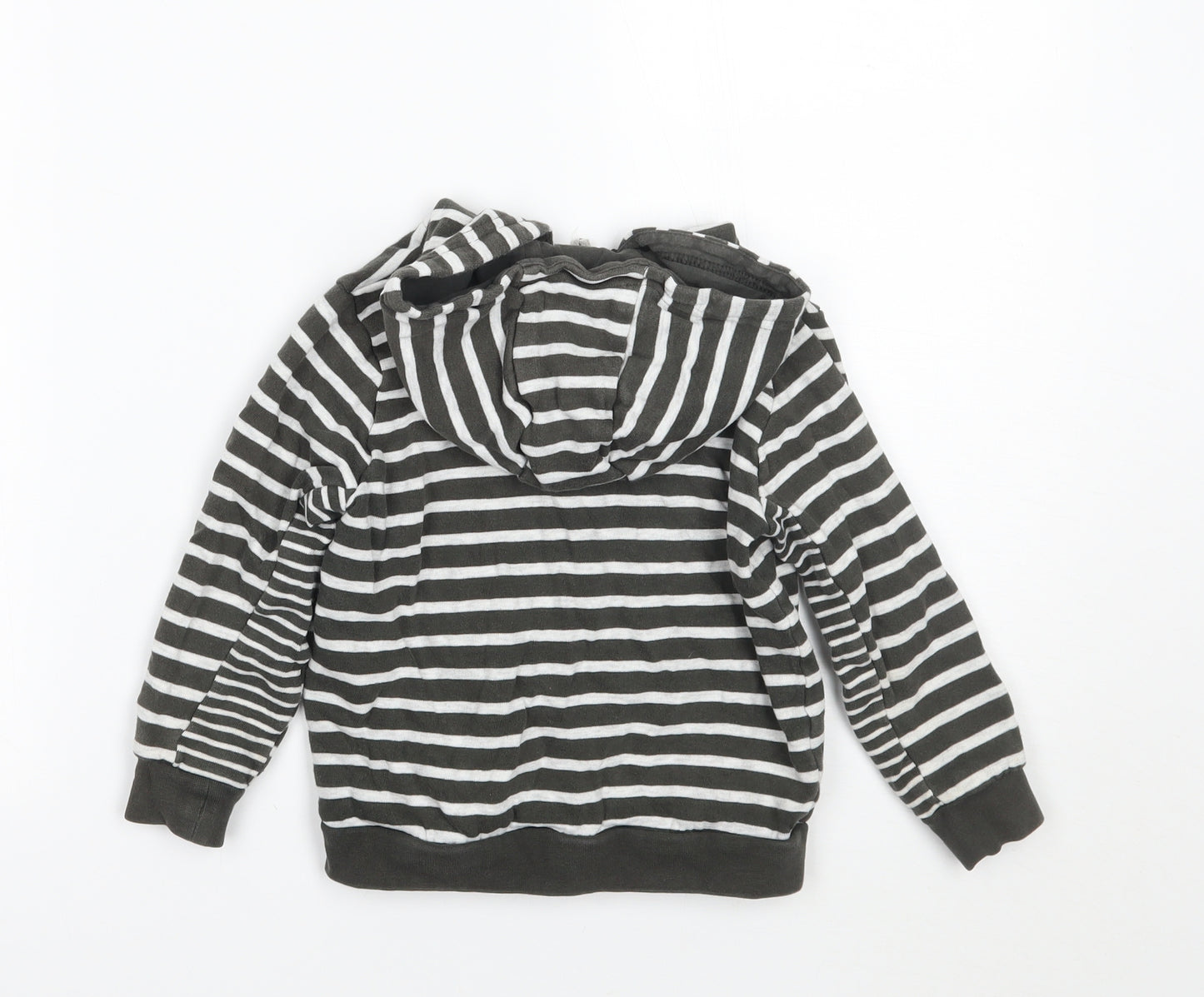 TU Girls Green Striped  Jacket  Size 2-3 Years