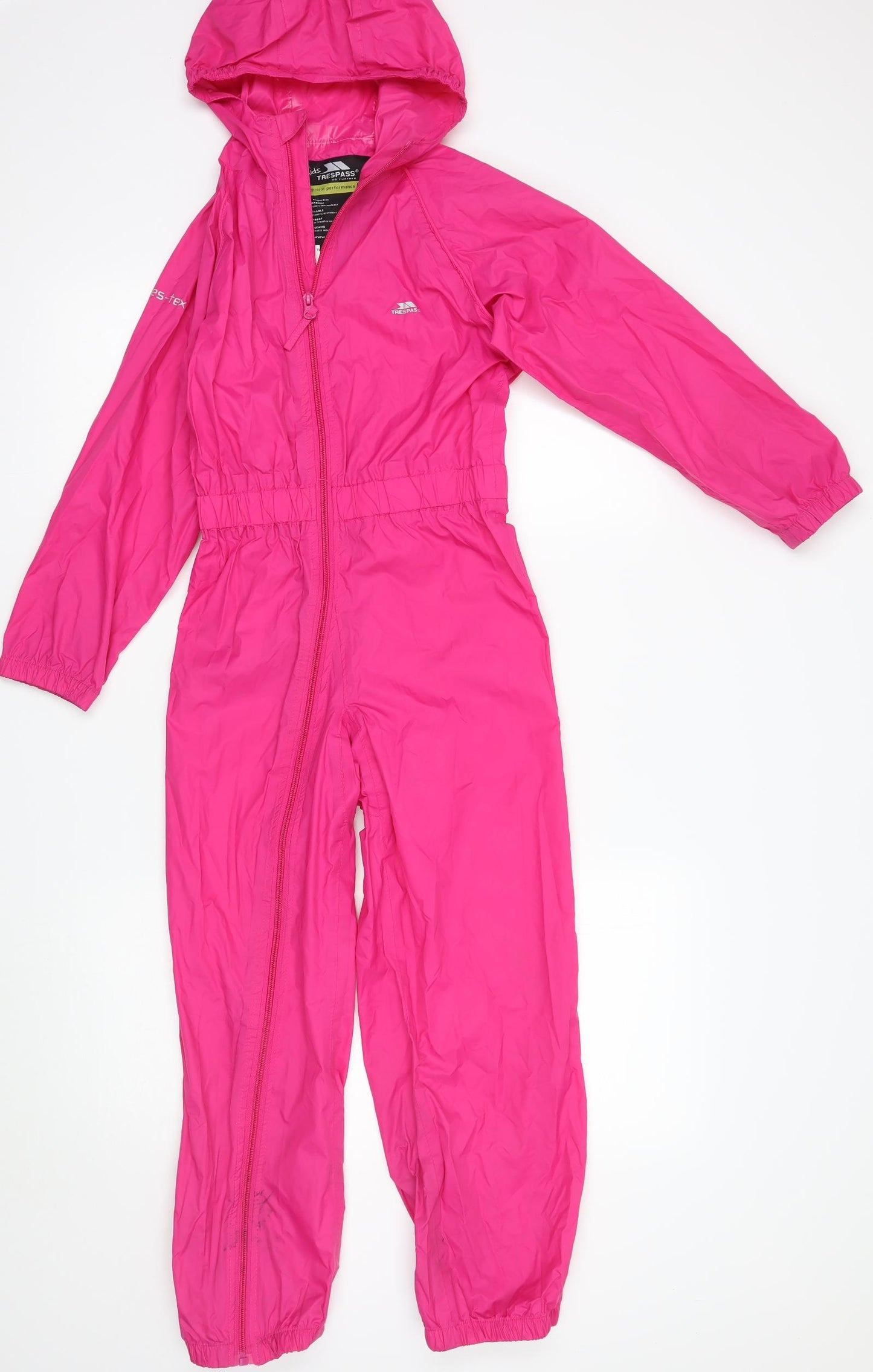 Tresspass Girls Pink   Coverall One-Piece Size 7-8 Years
