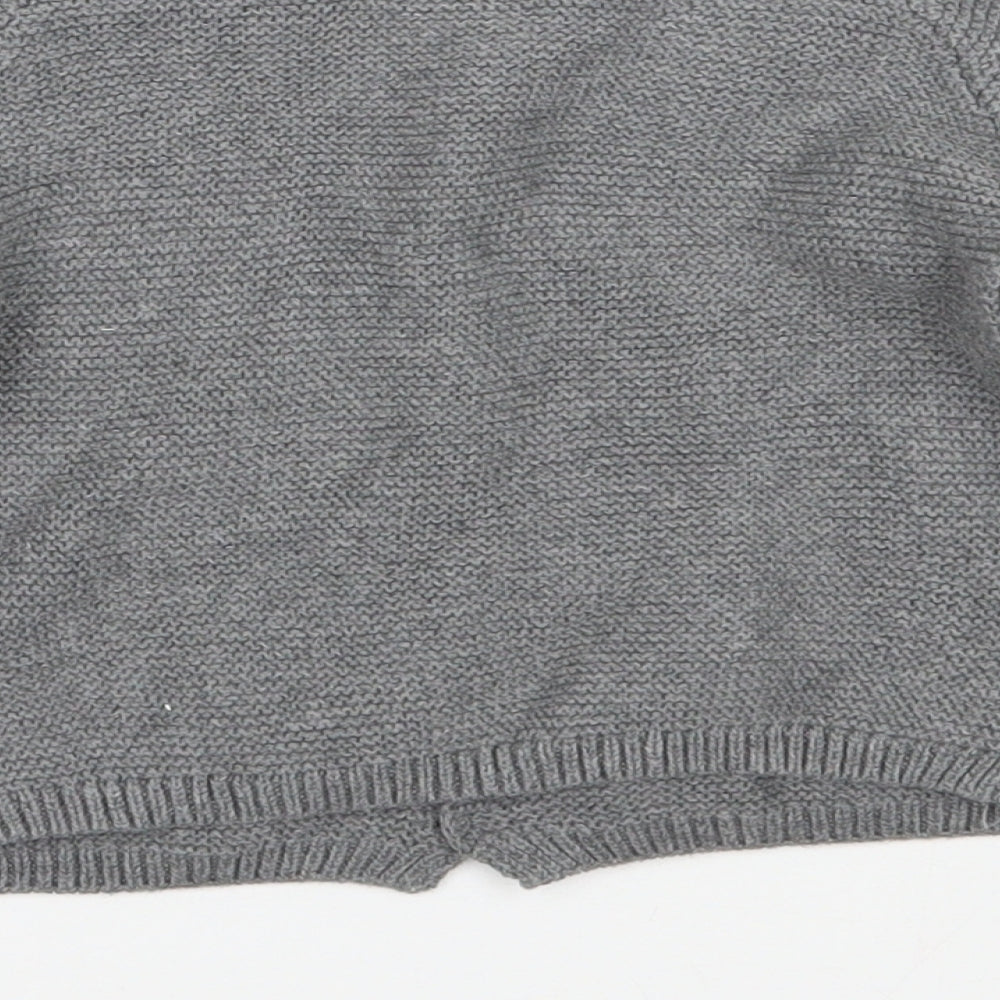 Matalan Baby Grey   Cardigan Jumper Size 9-12 Months
