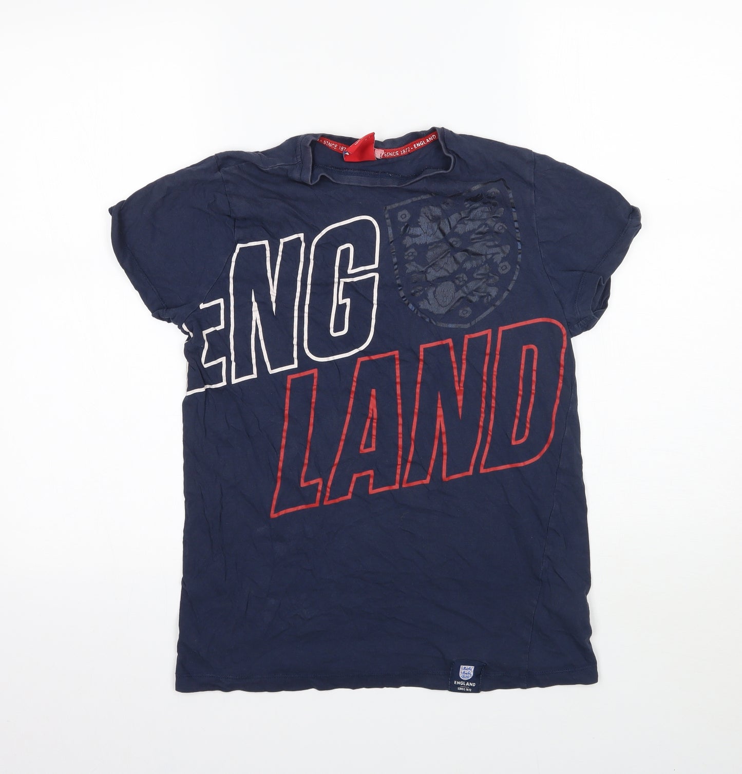 England fc Girls Blue   Basic T-Shirt Size 12 Years