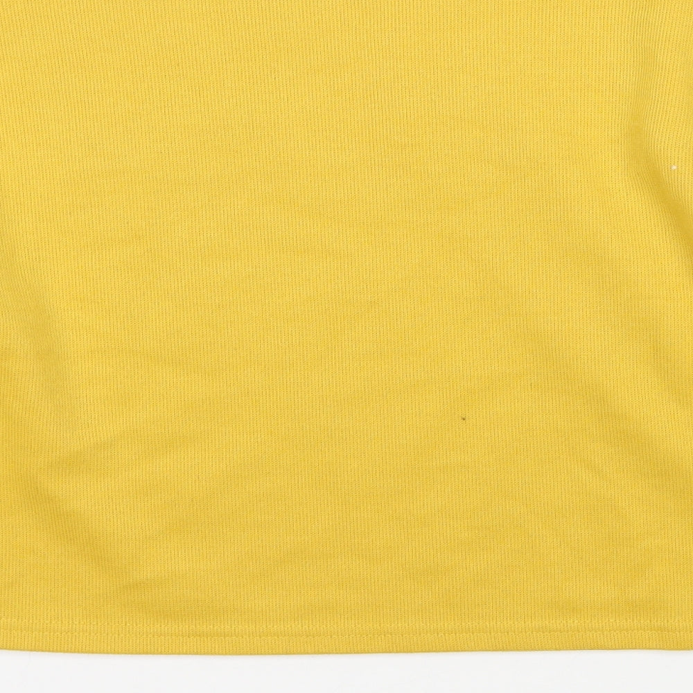 SheIn Womens Yellow   Pullover Jumper Size M