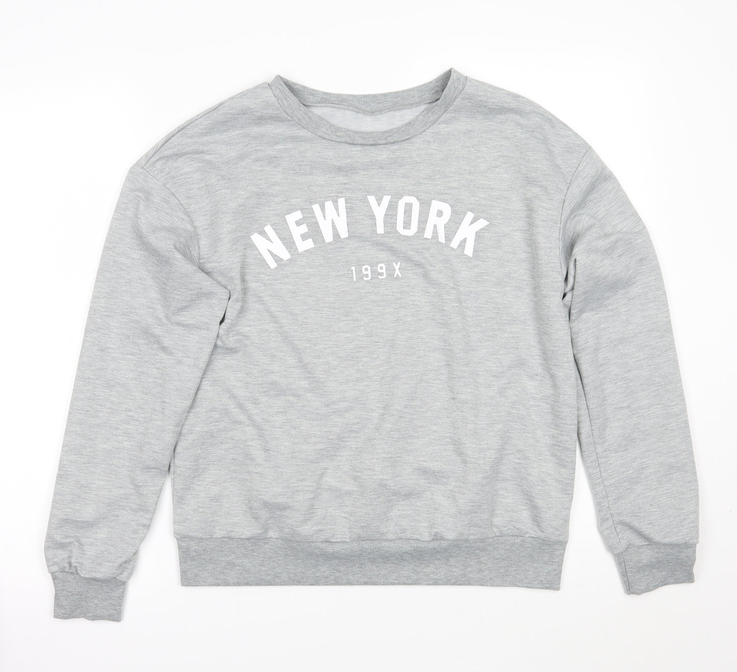 SheIn Womens Grey   Pullover Jumper Size M