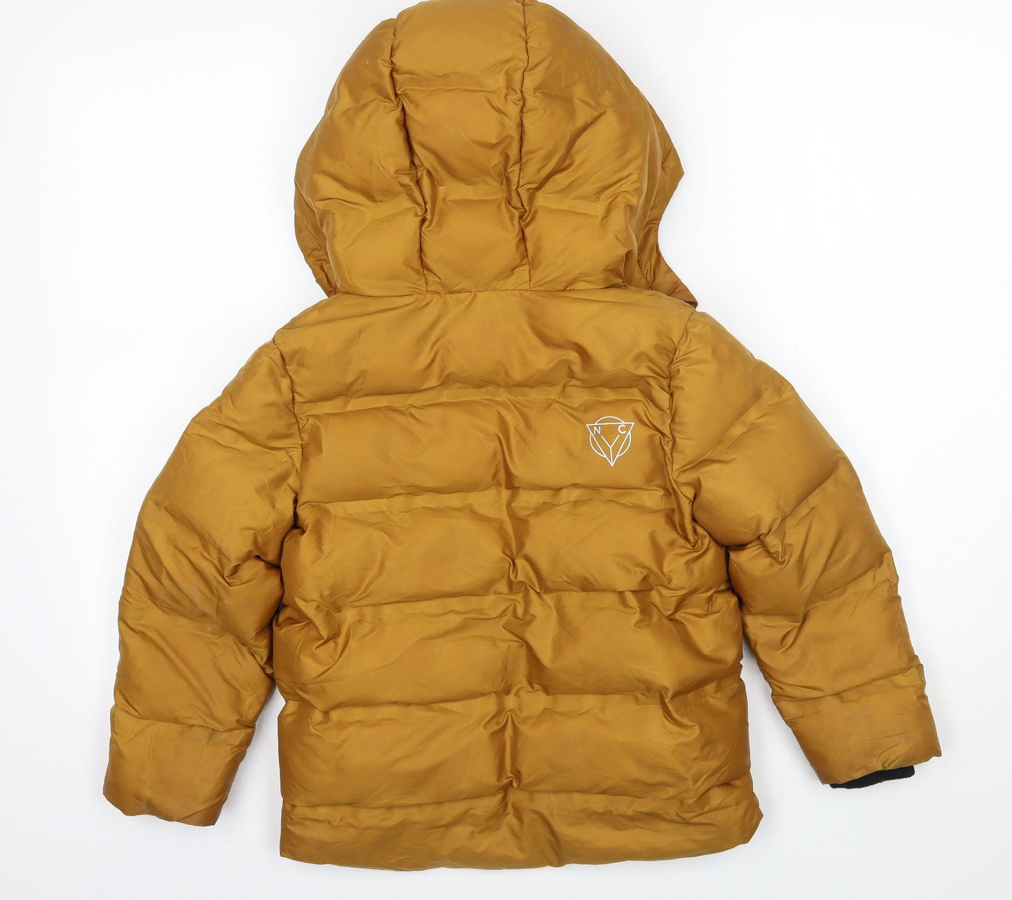 NEXT Boys Gold   Jacket Coat Size 6 Years