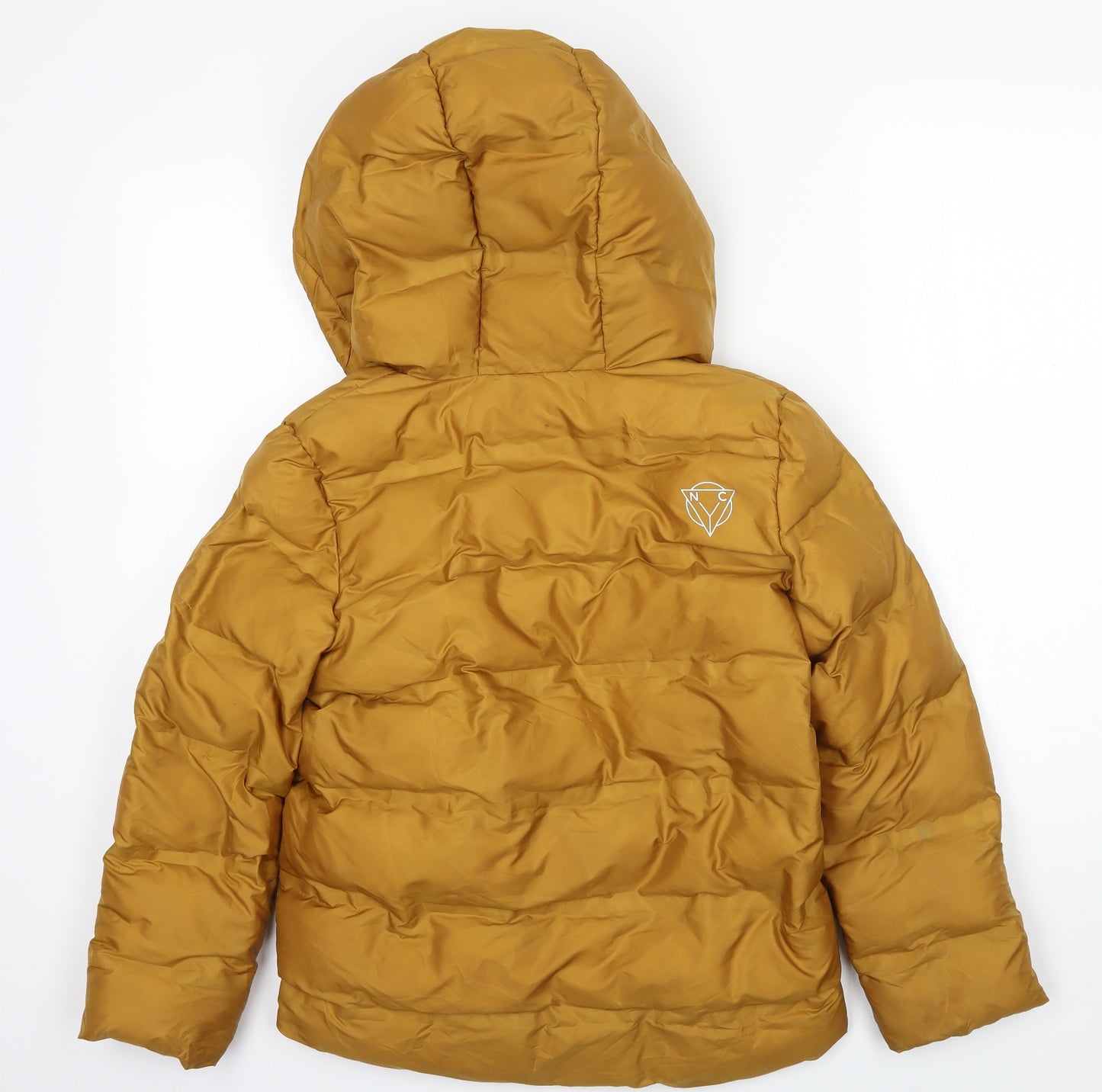 NEXT Boys Gold   Jacket Coat Size 9 Years