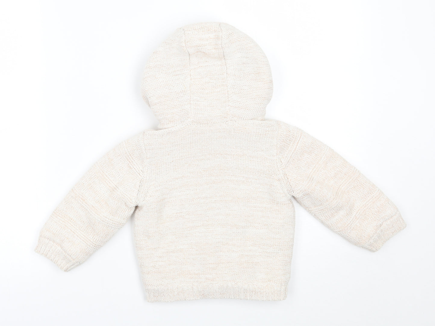 Nutmeg Girls Beige   Cardigan Jumper Size 2 Years