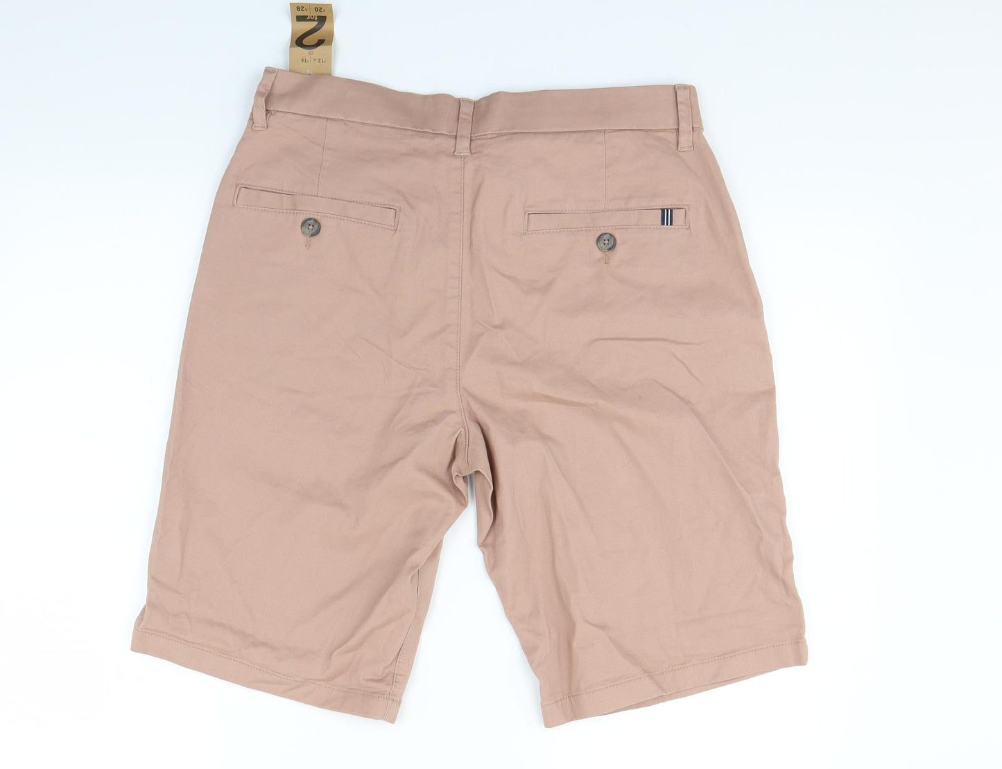 F&F Mens Brown   Chino Shorts Size 34