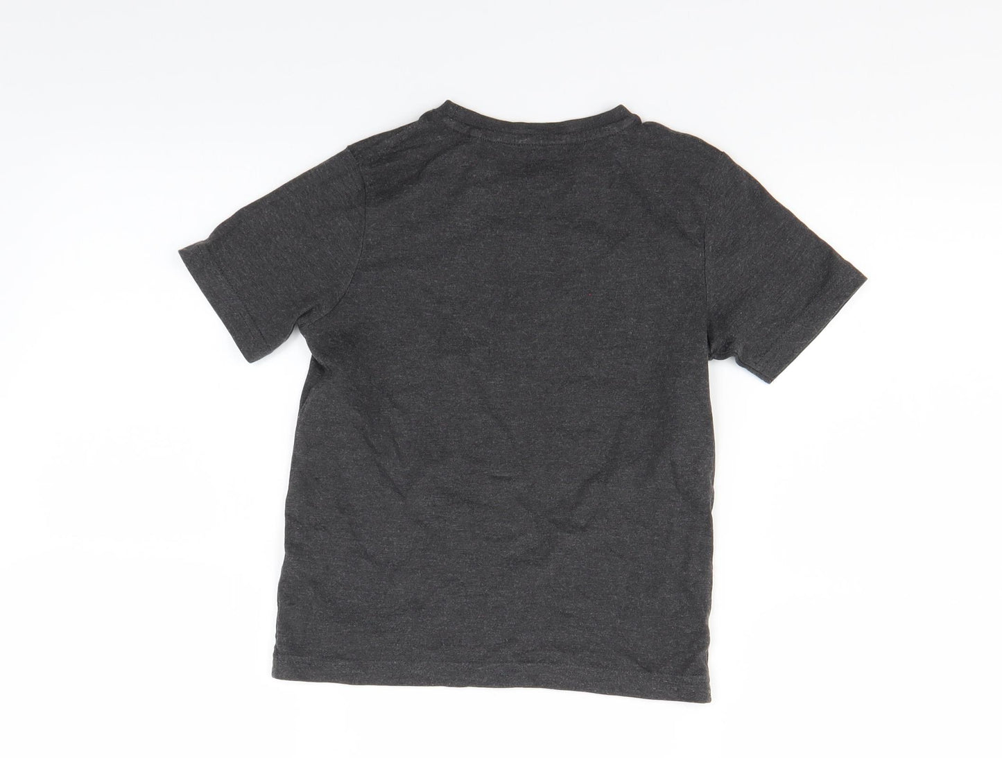 TU Boys Grey   Pullover T-Shirt Size 4-5 Years  - Monster Print