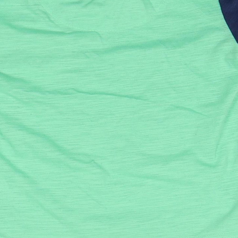 B&Q Kids Boys Green  Jersey Basic T-Shirt Size 6 Years