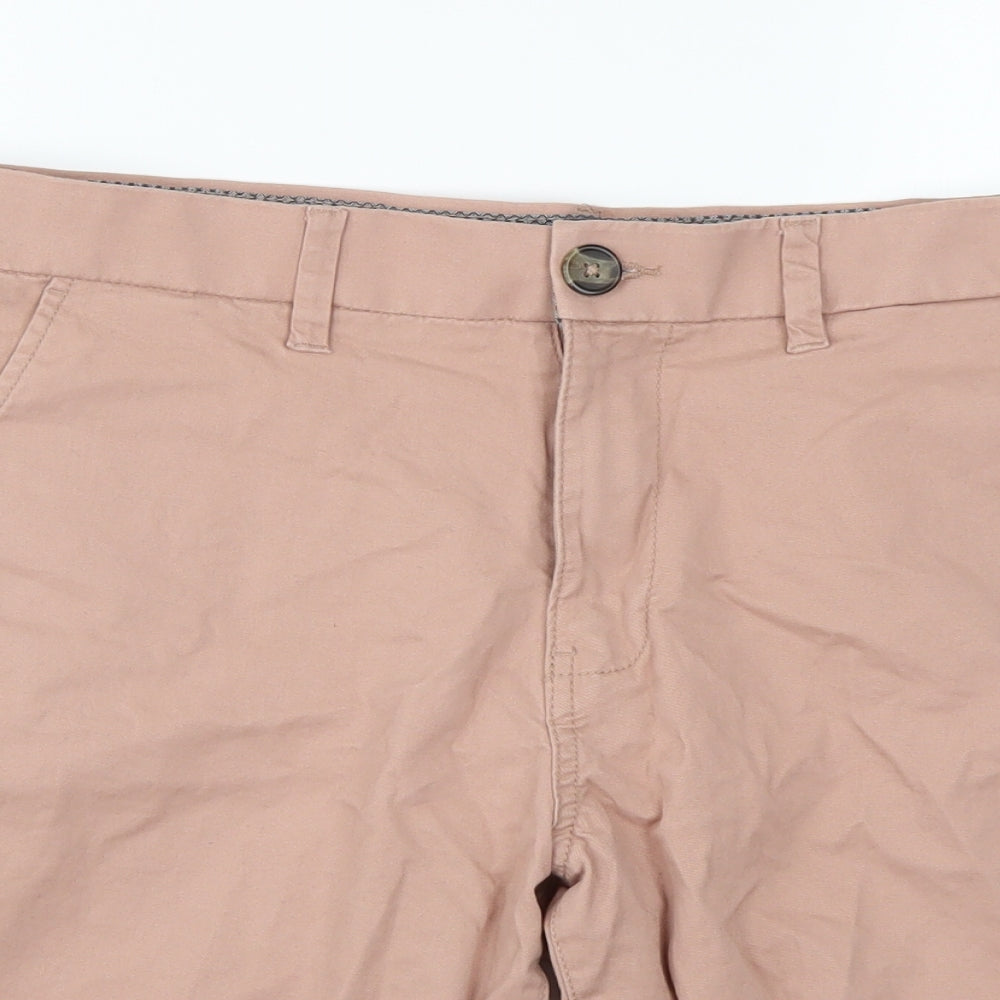 F&F Mens Brown   Chino Shorts Size 34