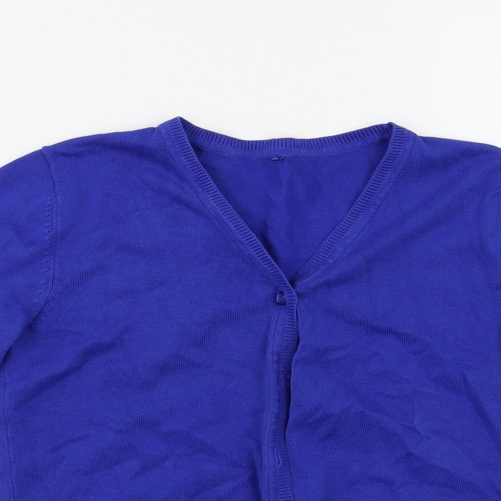 George Girls Blue   Cardigan Jumper Size 10 Years
