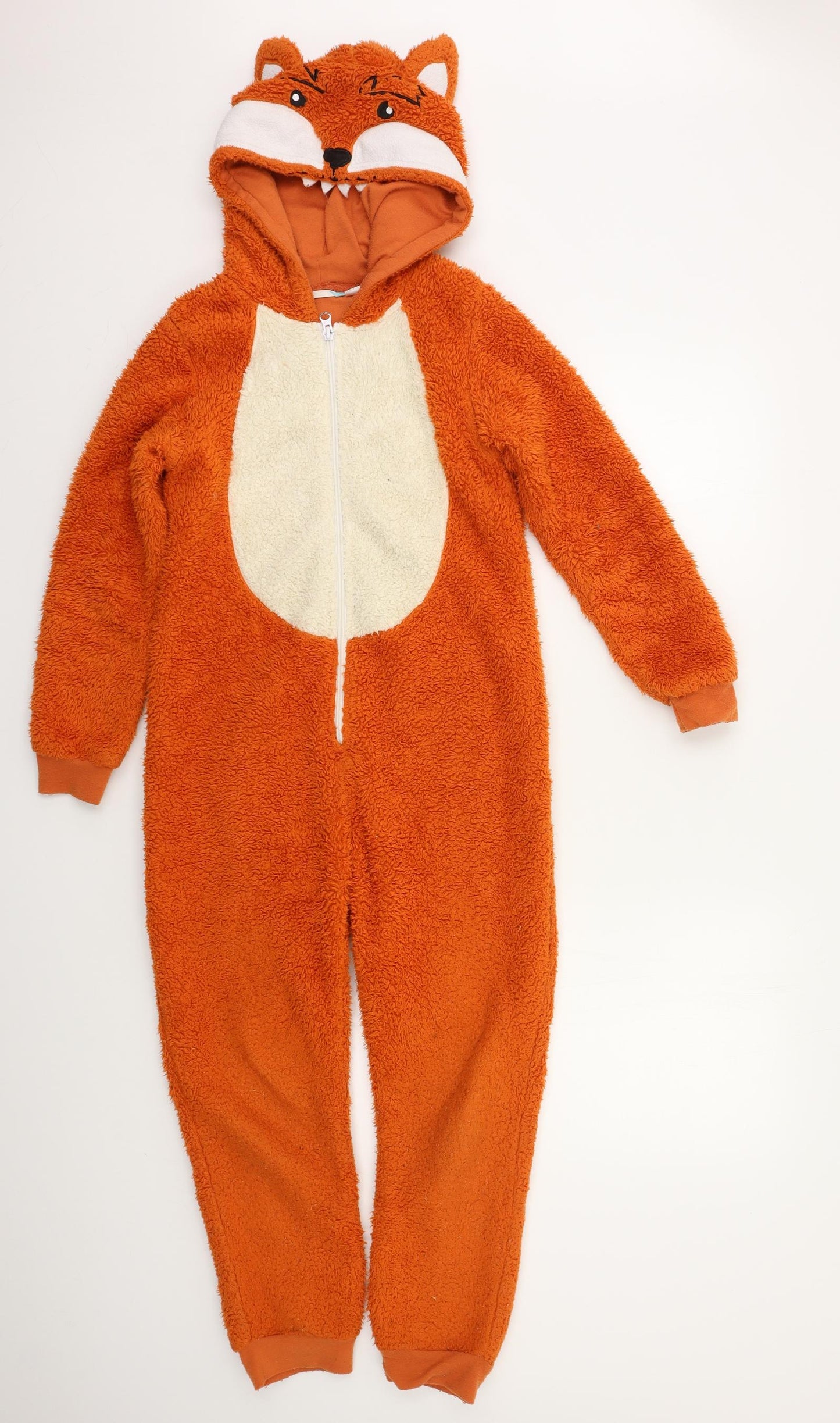 John Lewis Girls Brown    Bodysuit Size 10 Years  - Bear Onesie