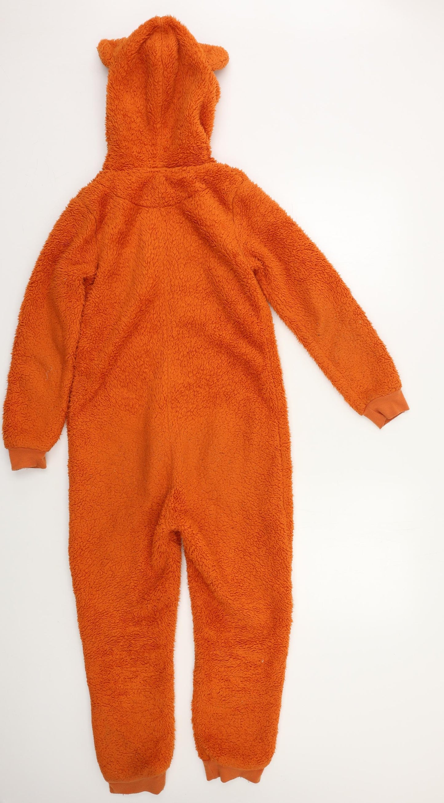 John Lewis Girls Brown    Bodysuit Size 10 Years  - Bear Onesie