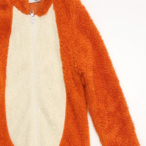 John Lewis Girls Brown    Bodysuit Size 10 Years  - Bear Onesie