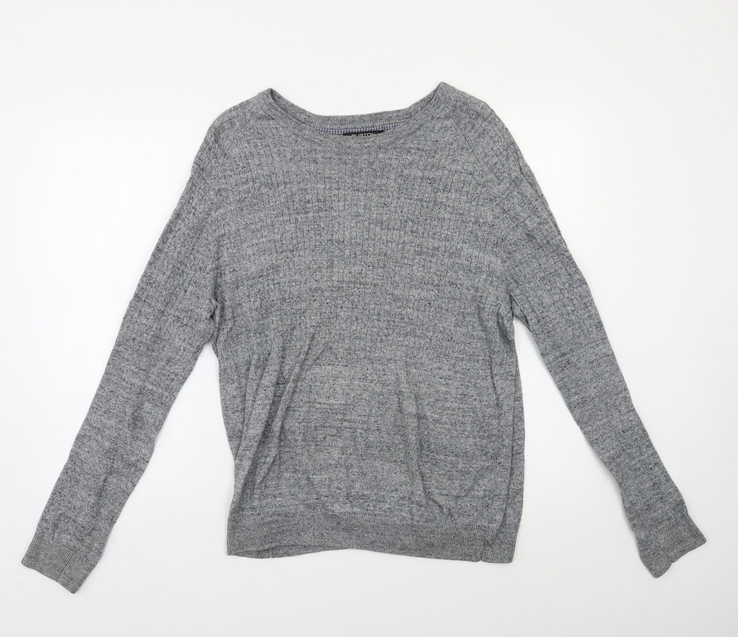 Burton Mens Grey   Pullover Jumper Size M