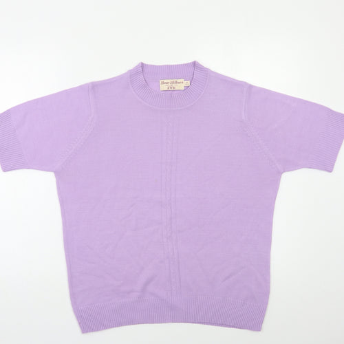 EWM Womens Purple   Pullover Jumper Size M