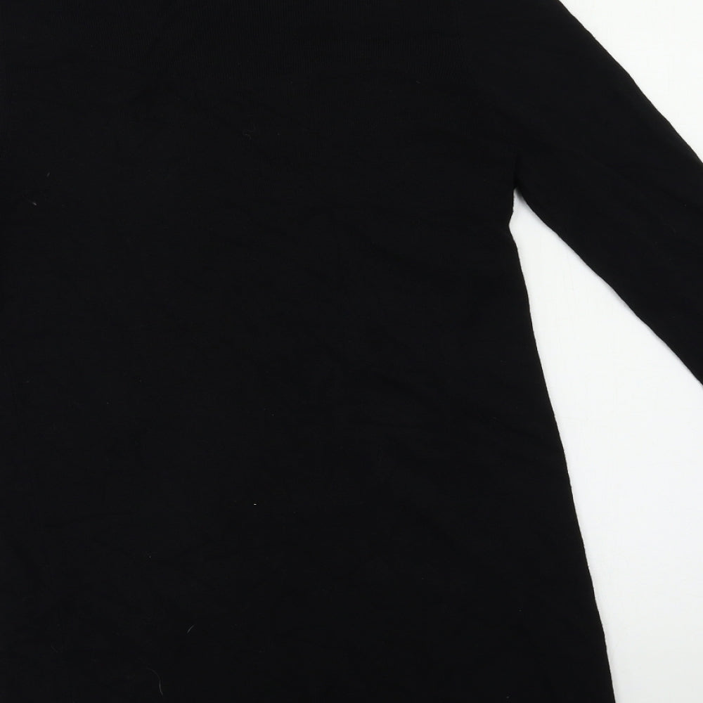 m&s Womens Black   Cardigan Jumper Size M