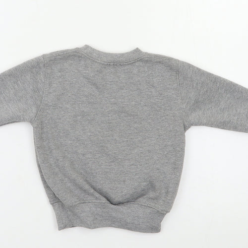 Preworn Baby Grey   Basic Blouse Size 3-6 Months