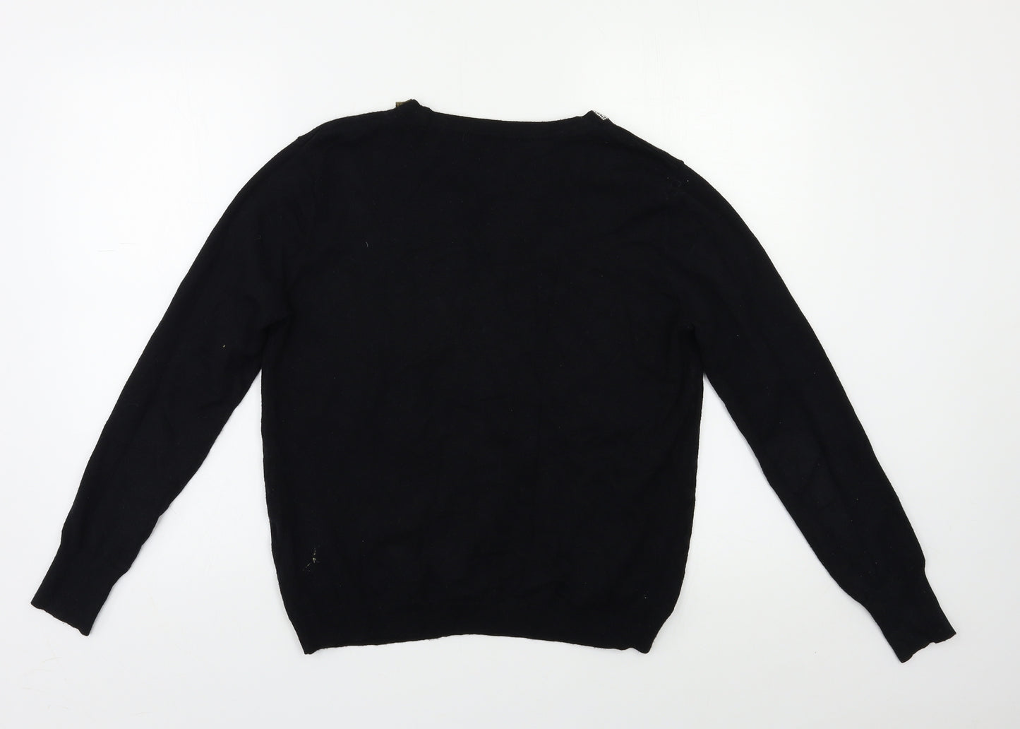 Primark Womens Black   Cardigan Jumper Size M