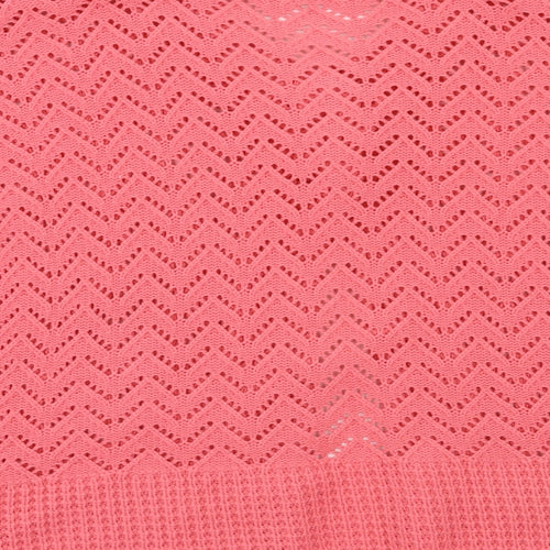 Lady Ice Womens Pink   Cardigan Jumper Size L
