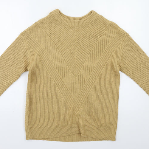 Dorothy Perkins Womens Beige   Pullover Jumper Size 8