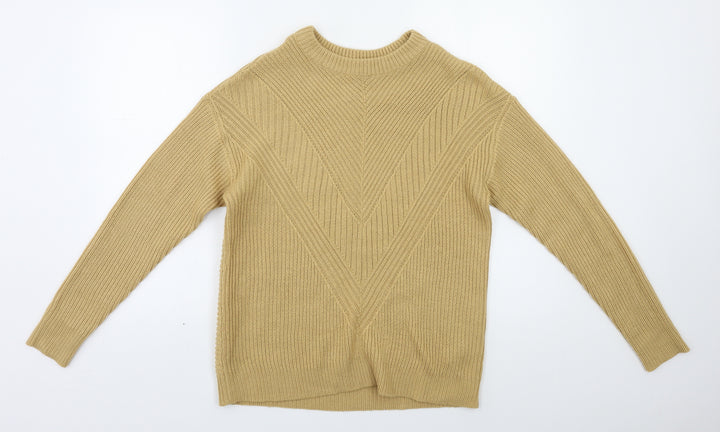 Dorothy Perkins Womens Beige Pullover Jumper Size 8