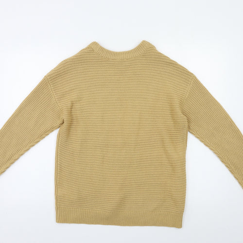 Dorothy Perkins Womens Beige   Pullover Jumper Size 8