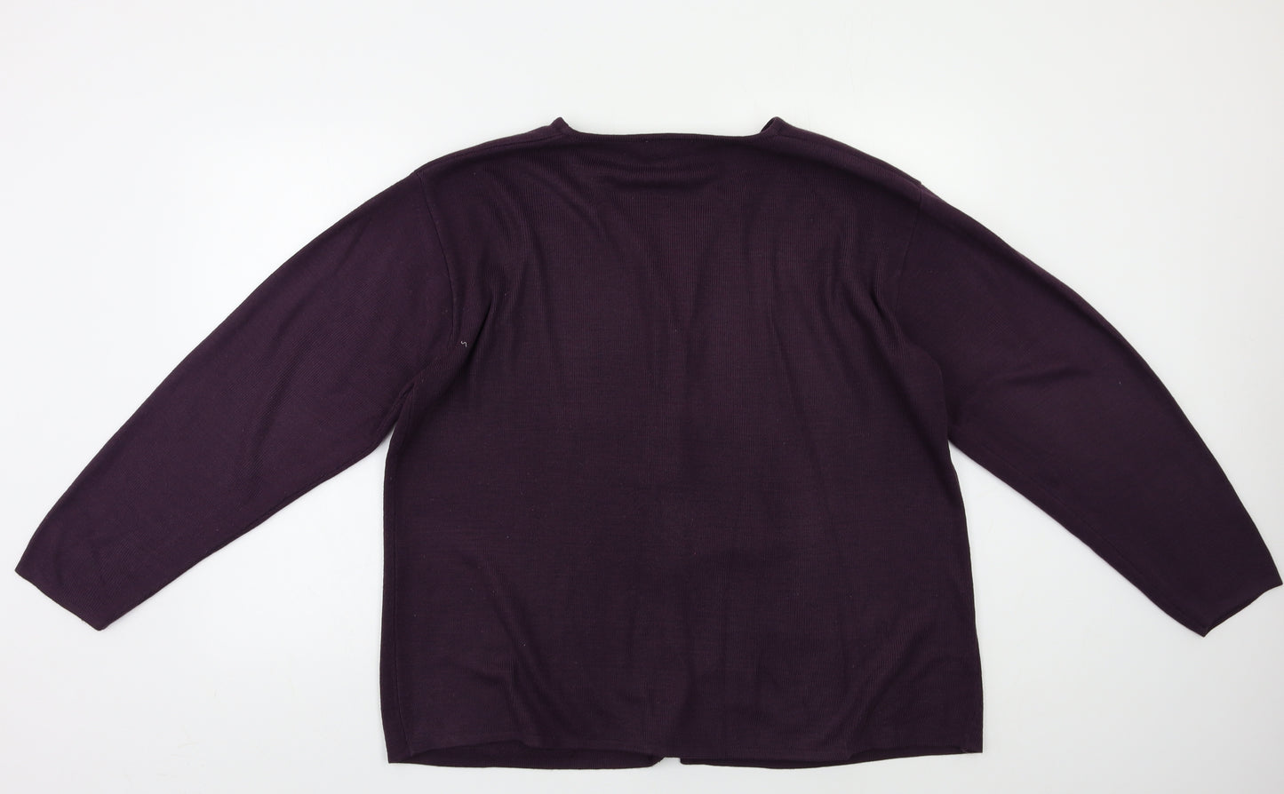 Miller's Womens Purple   Cardigan Jumper Size 14