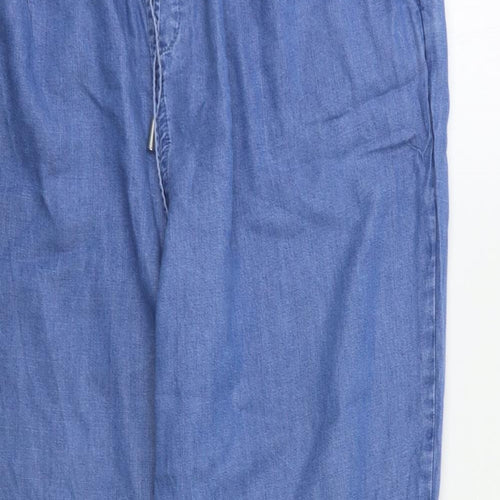 TU Womens Blue   Jogger Trousers Size 16 L29 in