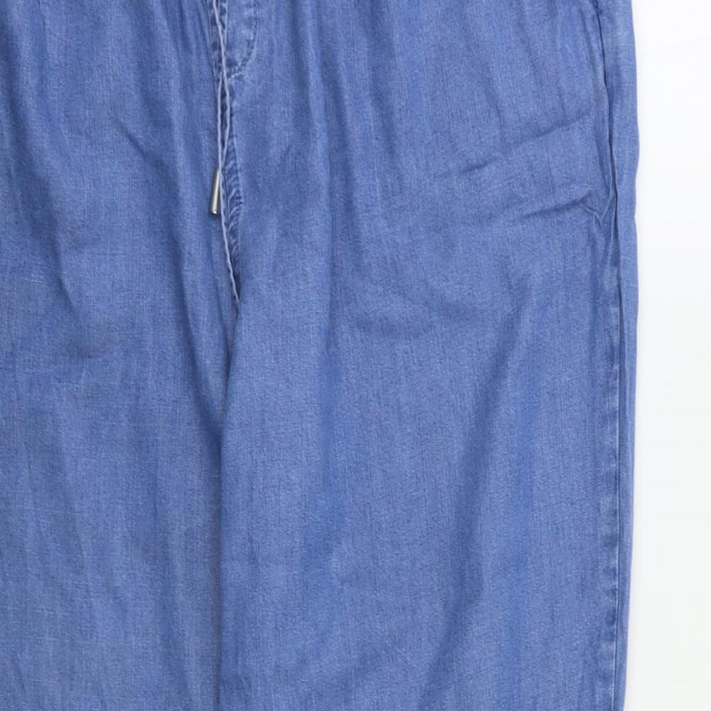 TU Womens Blue   Jogger Trousers Size 16 L29 in