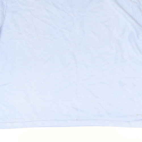 Papaya Womens Blue  Knit Pullover Jumper Size 14