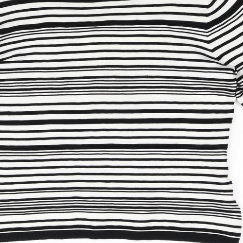 CC Womens Multicoloured Striped Knit Pullover Jumper Size S