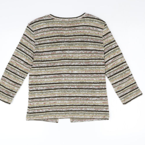 Per Una Womens Brown  Knit Cardigan Jumper Size S