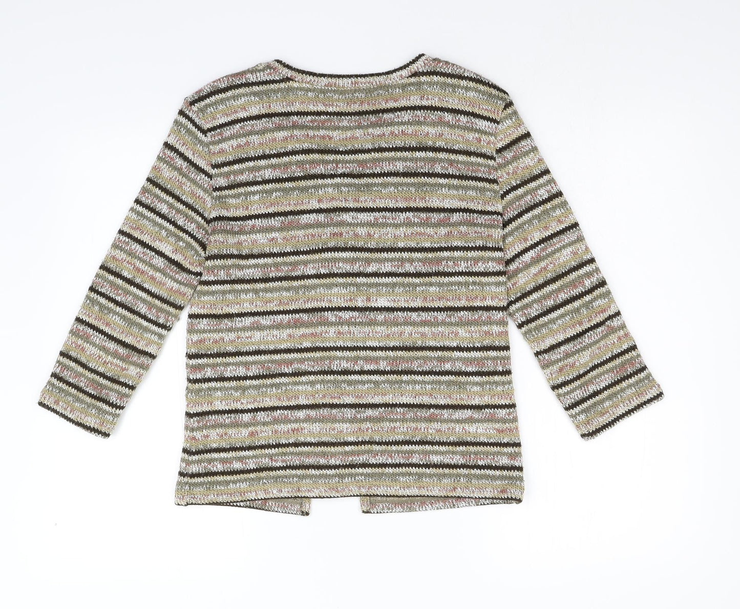 Per Una Womens Brown  Knit Cardigan Jumper Size S