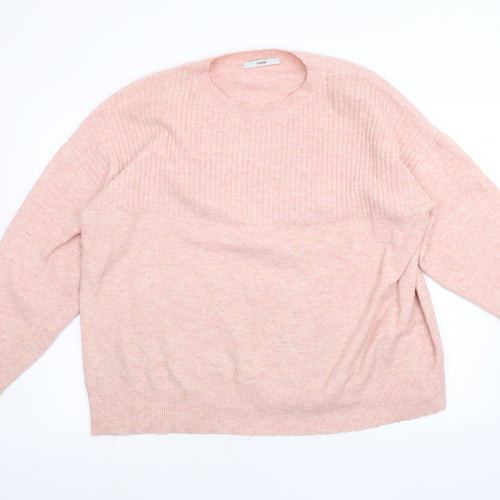 George Womens Pink  Knit Pullover Jumper Size XL