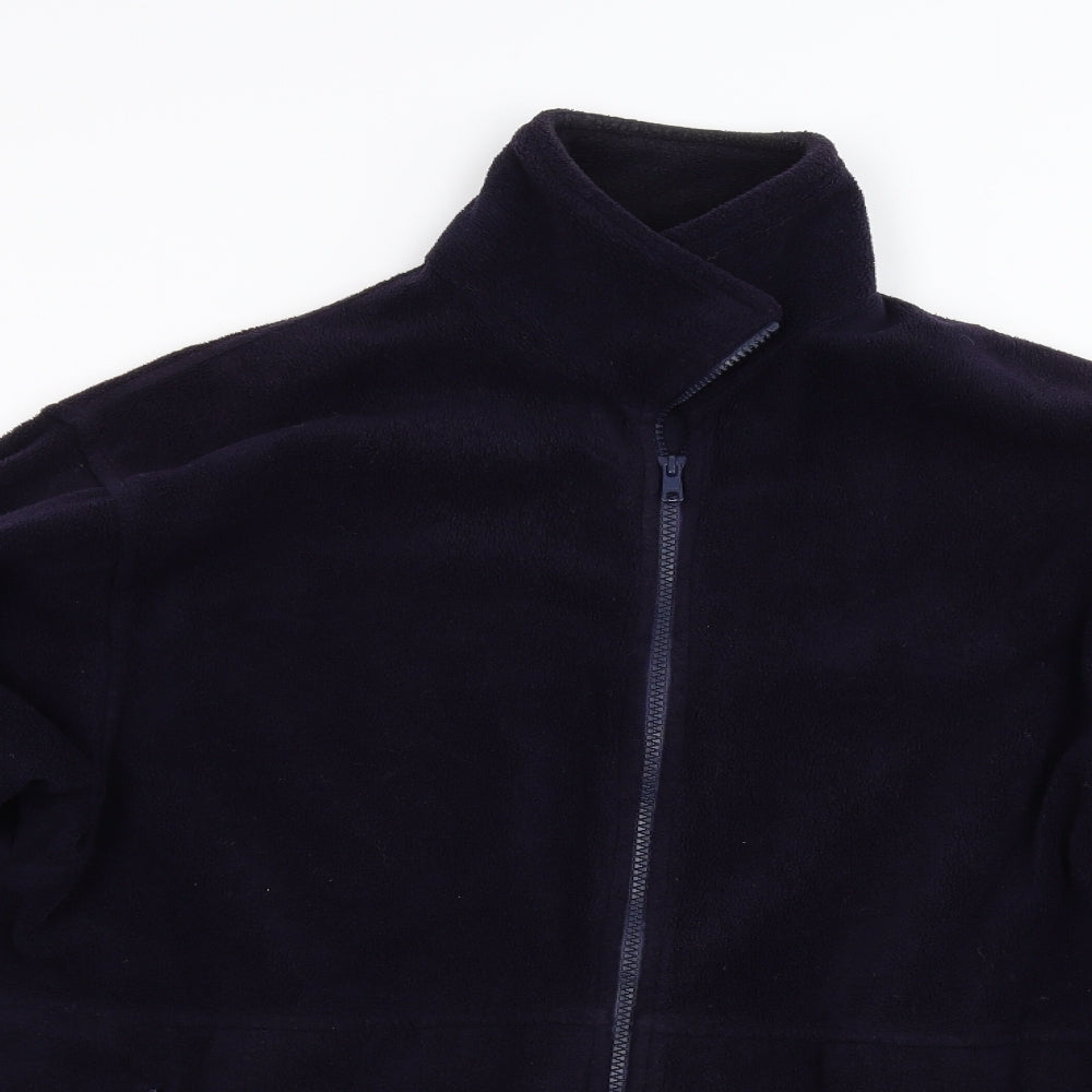 Preworn Womens Blue  Fleece Jacket  Size L