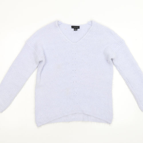 Primark Womens Blue  Knit Pullover Jumper Size M