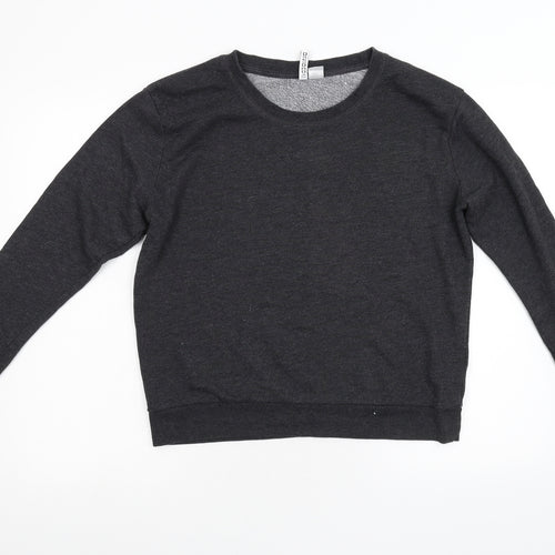 Divided Womens Grey   Pullover Sweatshirt Size M