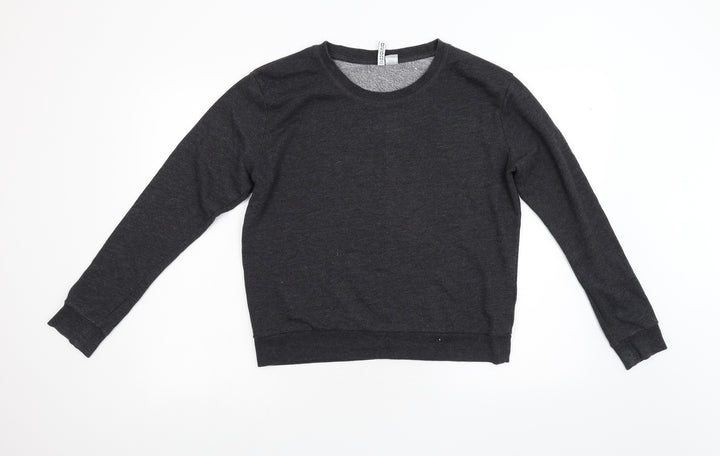 Divided Womens Grey   Pullover Sweatshirt Size M