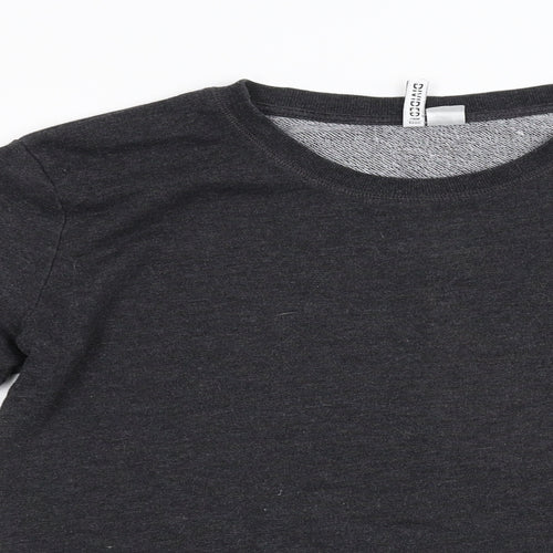 Divided Womens Grey   Pullover Sweatshirt Size M